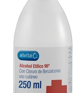 ALCOHOL ETILICO 96º ALVITA 250 ML